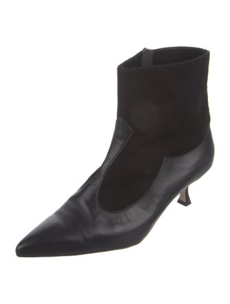 Manolo Blahnik Leather Boots