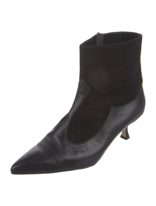 Manolo Blahnik Leather Boots