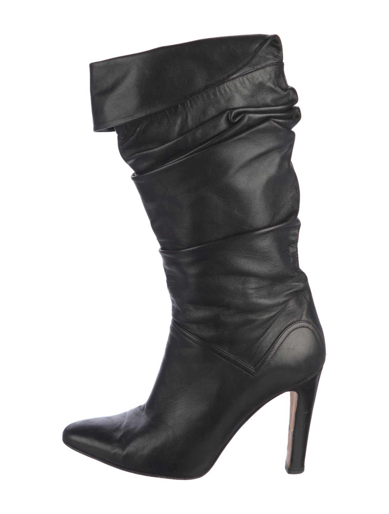 Manolo Blahnik Leather Boots