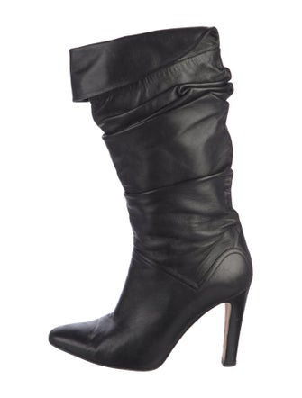 Manolo Blahnik Leather Boots