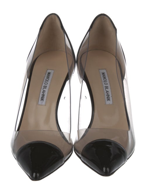 Manolo Blahnik PVC D'Orsay Pumps