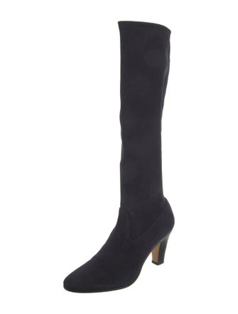 Manolo Blahnik Suede Boots