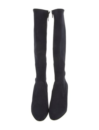 Manolo Blahnik Suede Boots