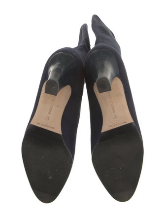 Manolo Blahnik Suede Boots