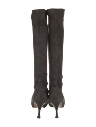 Manolo Blahnik Suede Boots