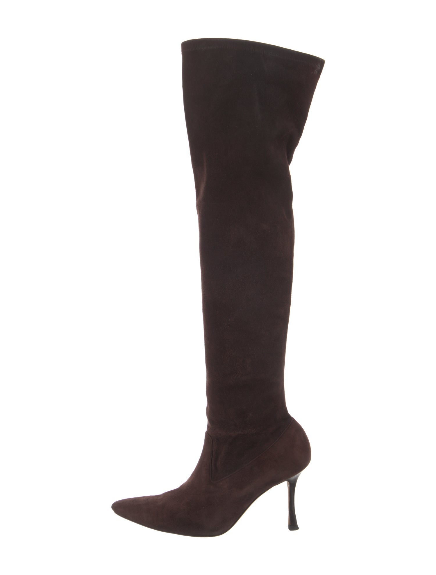 Manolo Blahnik Suede Boots
