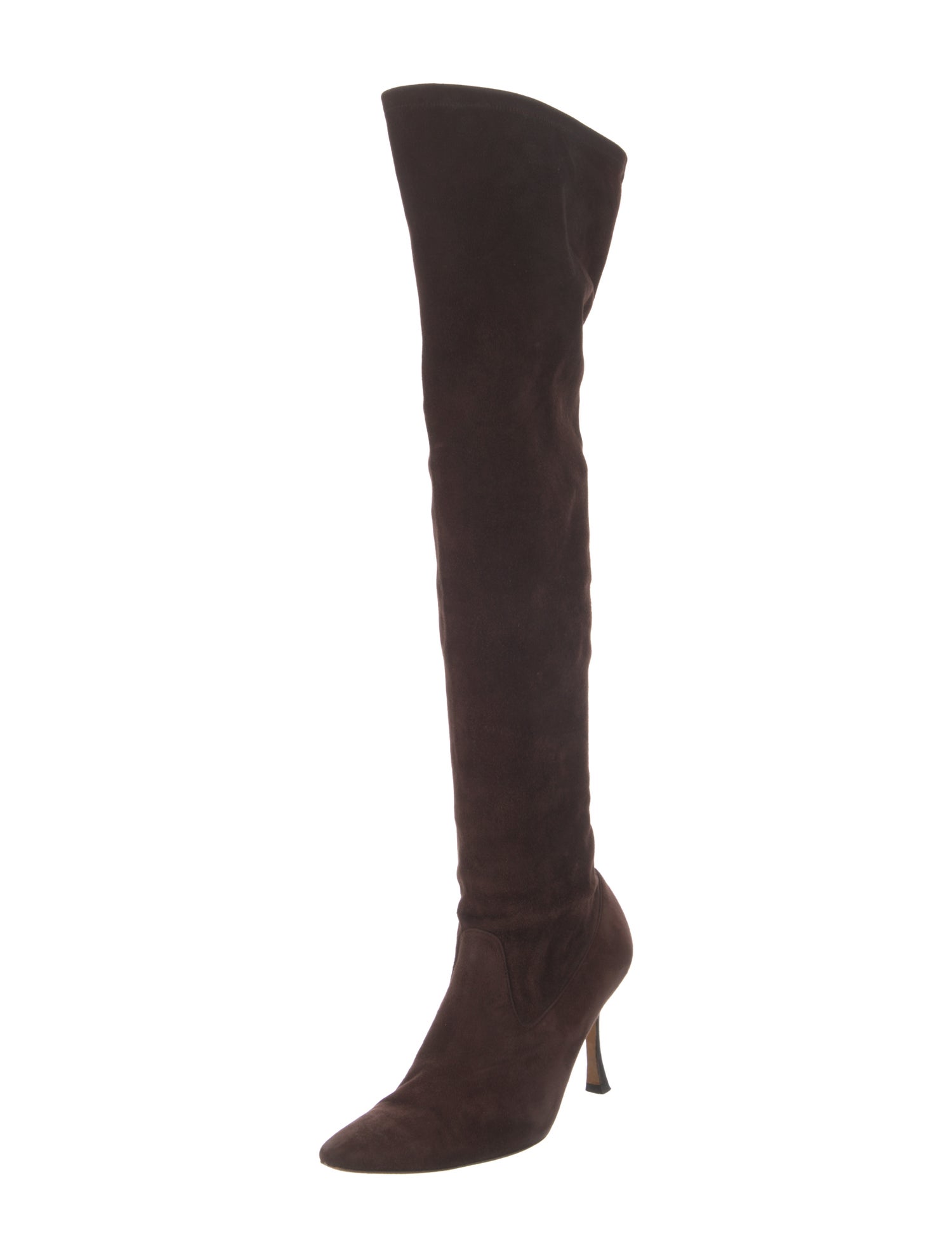 Manolo Blahnik Suede Boots
