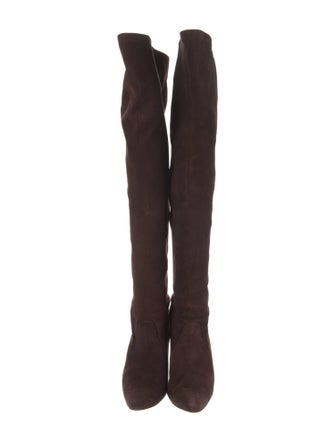 Manolo Blahnik Suede Boots