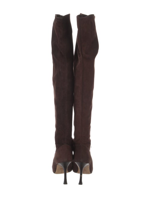 Manolo Blahnik Suede Boots