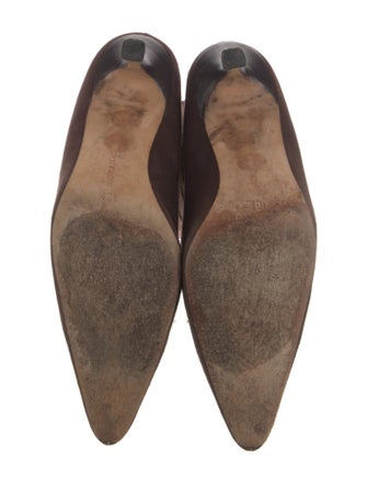 Manolo Blahnik Suede Boots