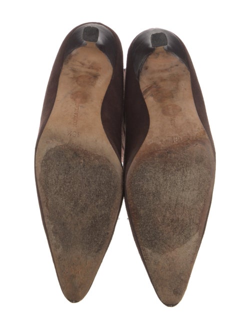 Manolo Blahnik Suede Boots