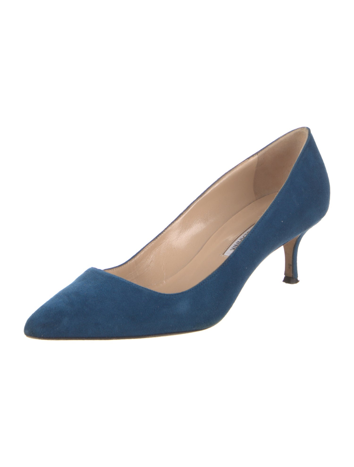 Manolo Blahnik Suede Pumps