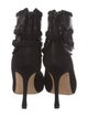 Manolo Blahnik Suede Sequin Embellishments Boots