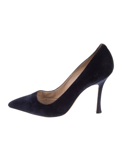 Manolo Blahnik Suede Pumps