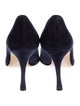 Manolo Blahnik Suede Pumps
