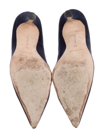 Manolo Blahnik Suede Pumps