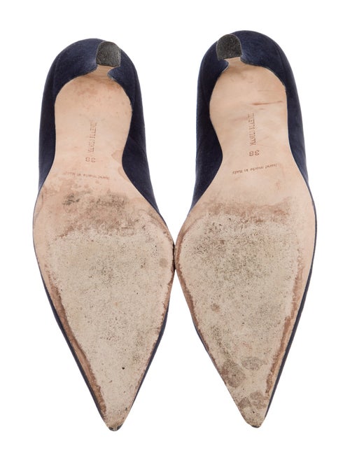 Manolo Blahnik Suede Pumps