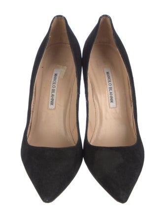 Manolo Blahnik Suede Pumps