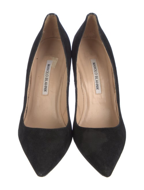 Manolo Blahnik Suede Pumps