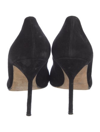 Manolo Blahnik Suede Pumps