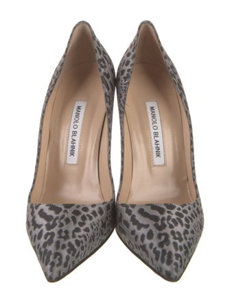 Manolo Blahnik Animal Print Pumps
