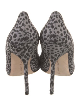 Manolo Blahnik Animal Print Pumps