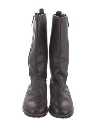 Manolo Blahnik Leather Boots