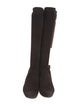 Manolo Blahnik Suede Sock Boots