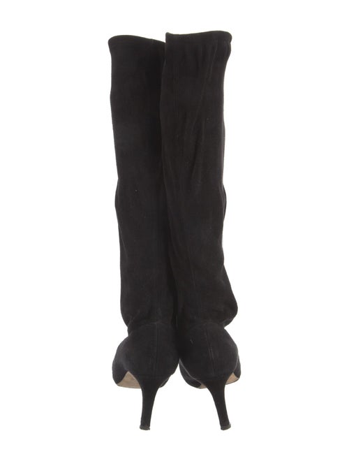 Manolo Blahnik Suede Boots