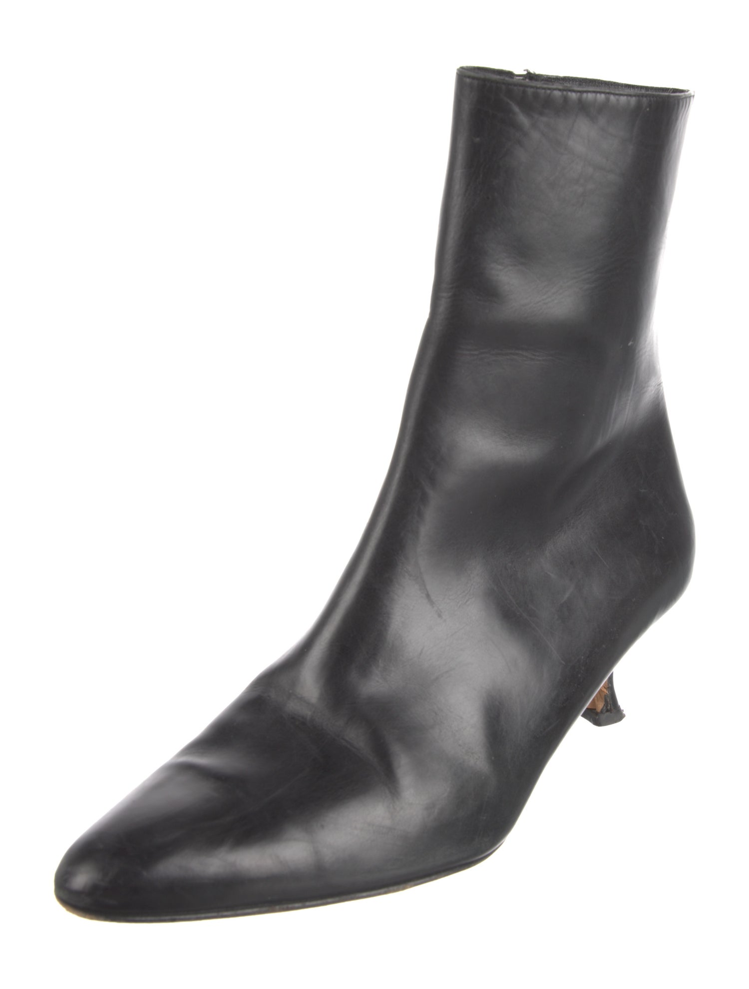 Manolo Blahnik Leather Boots