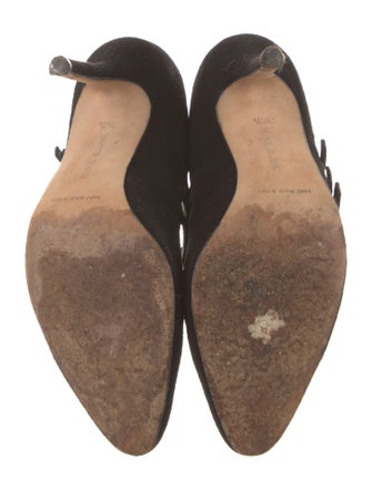 Manolo Blahnik Suede Pumps
