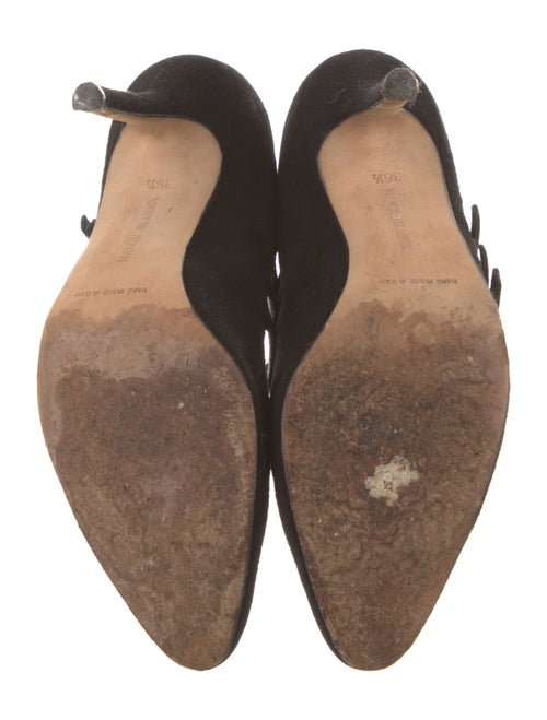 Manolo Blahnik Suede Pumps