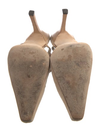 Manolo Blahnik Suede Mules