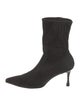 Manolo Blahnik Suede Sock Boots