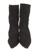 Manolo Blahnik Suede Sock Boots