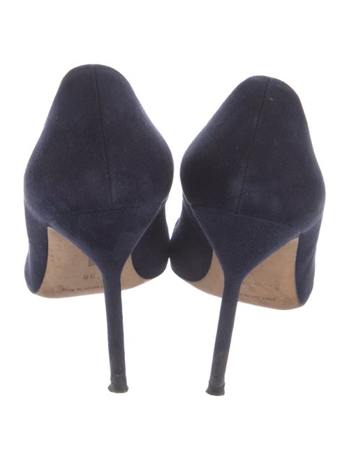 Manolo Blahnik Suede Pumps