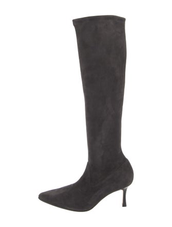 Manolo Blahnik Suede Boots