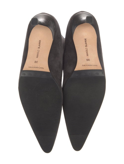 Manolo Blahnik Suede Boots