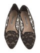 Manolo Blahnik Lace Lace Pattern Loafers