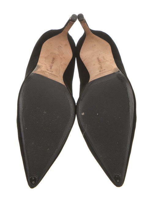 Manolo Blahnik Suede Pumps