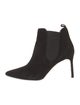 Manolo Blahnik Suede Chelsea Boots