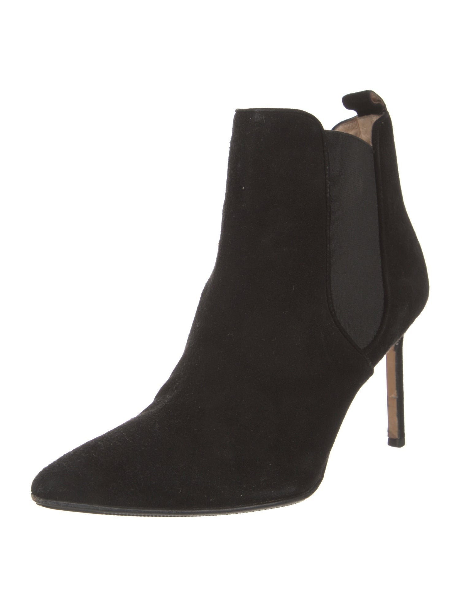 Manolo Blahnik Suede Chelsea Boots