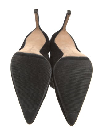 Manolo Blahnik Suede Chelsea Boots