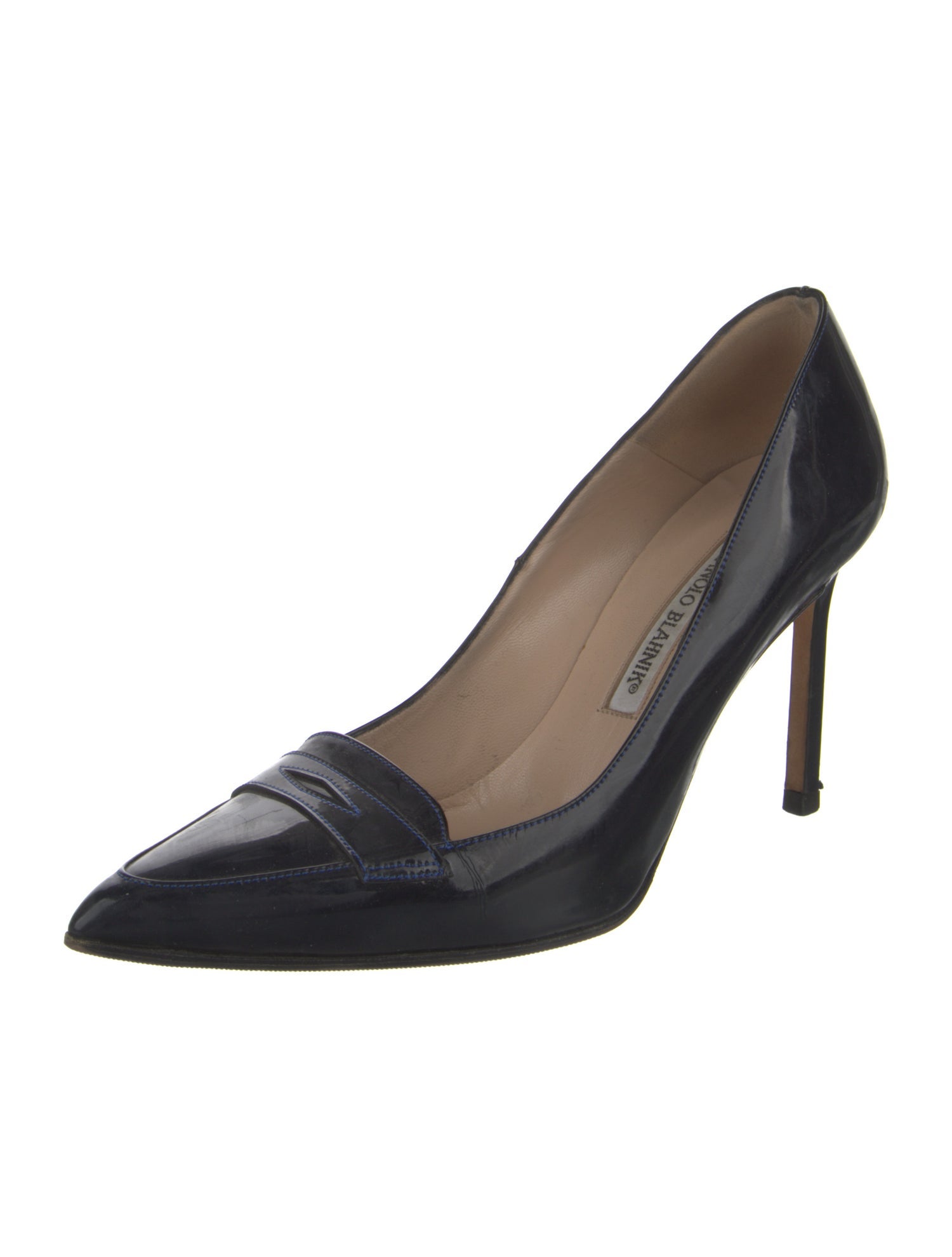 Manolo Blahnik Patent Leather Pumps