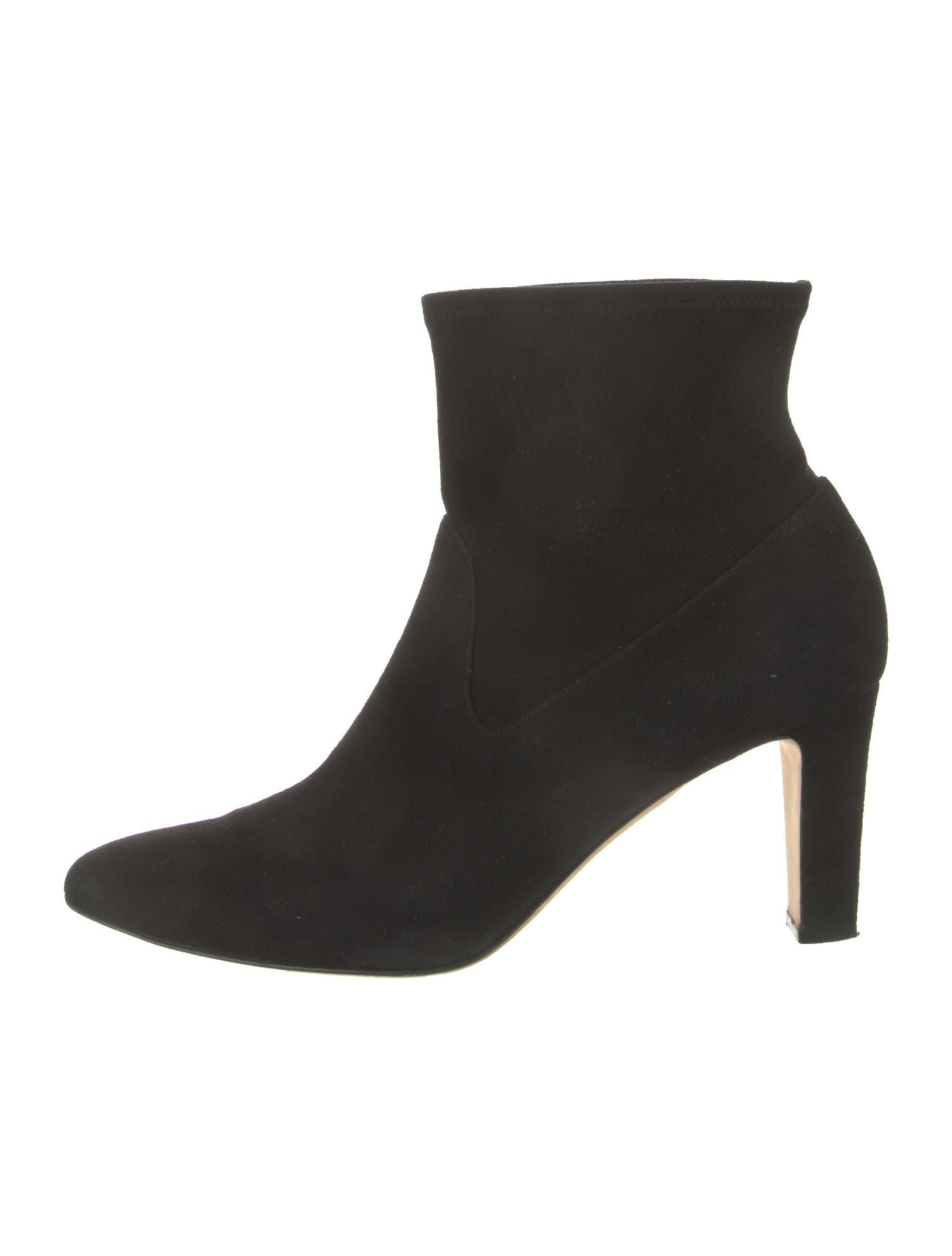Manolo Blahnik Suede Sock Boots