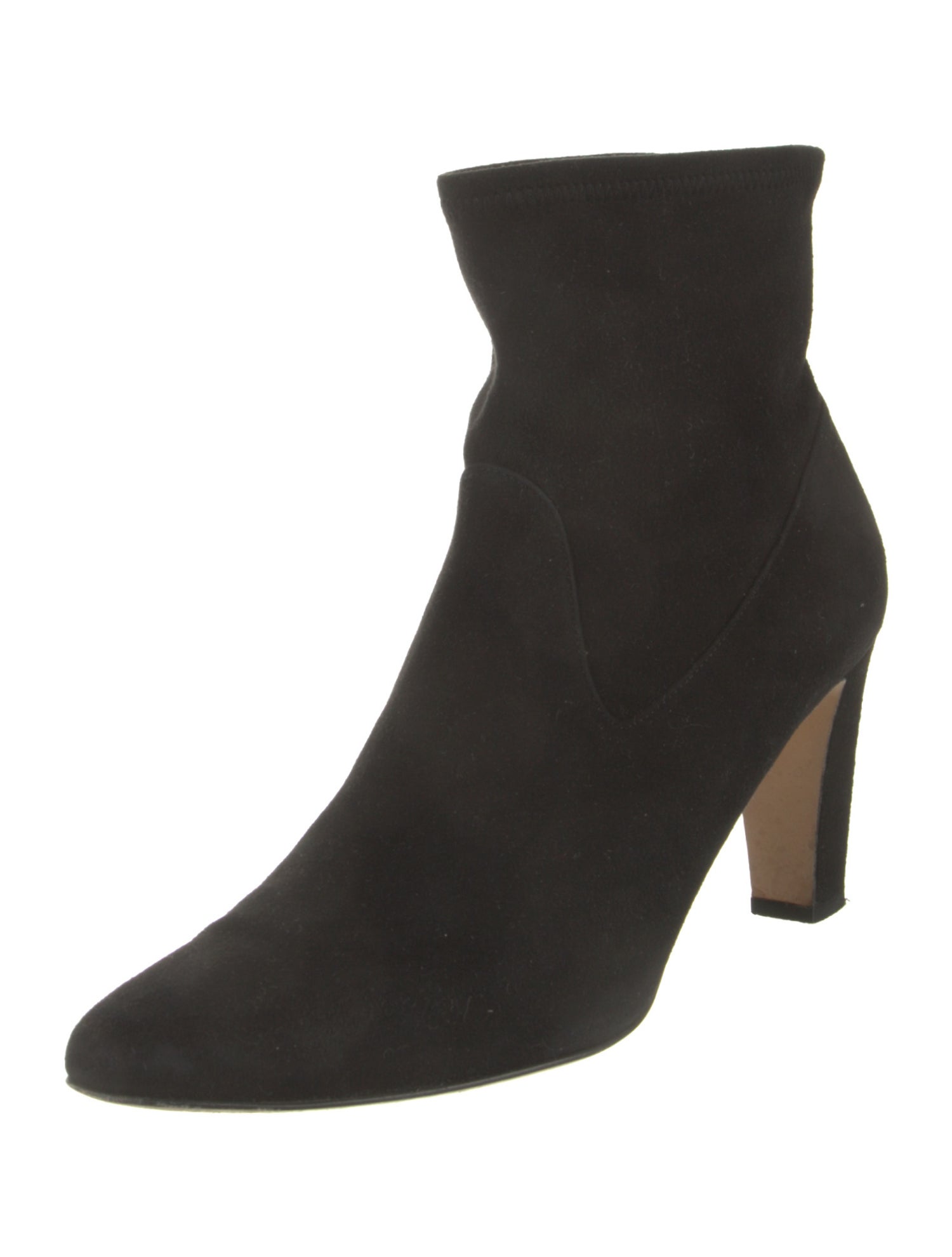 Manolo Blahnik Suede Sock Boots