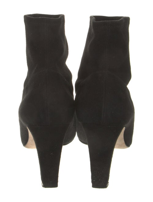 Manolo Blahnik Suede Sock Boots