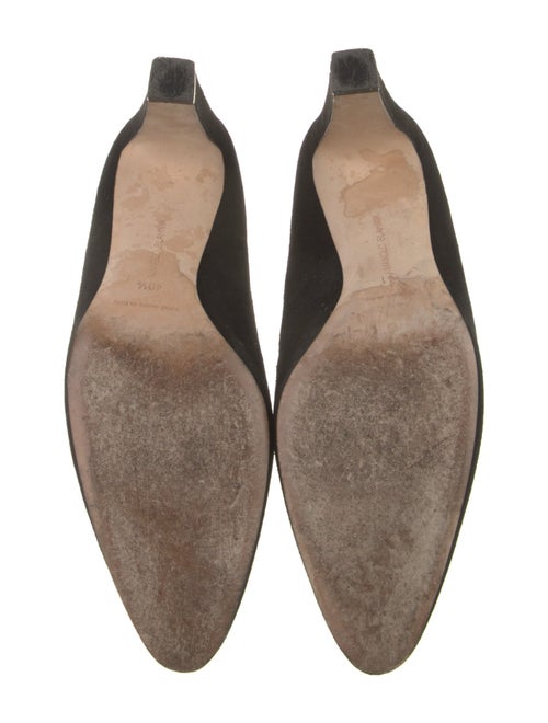 Manolo Blahnik Suede Sock Boots