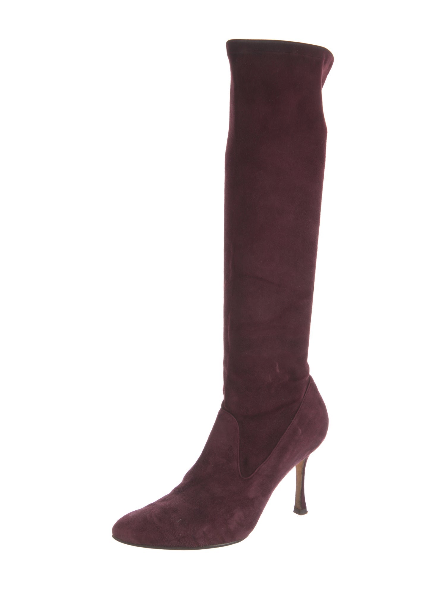 Manolo Blahnik Suede Boots