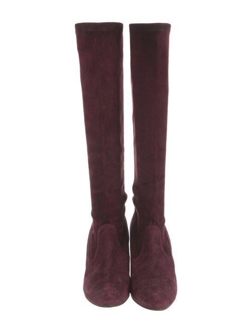 Manolo Blahnik Suede Boots